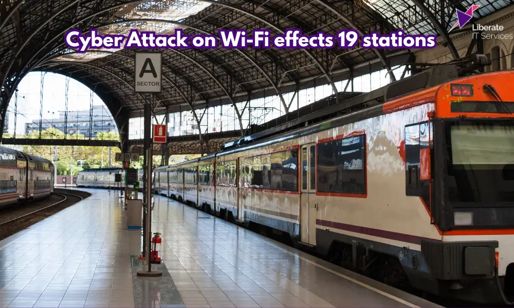 Cyberattack disrupting train station systems and passenger services