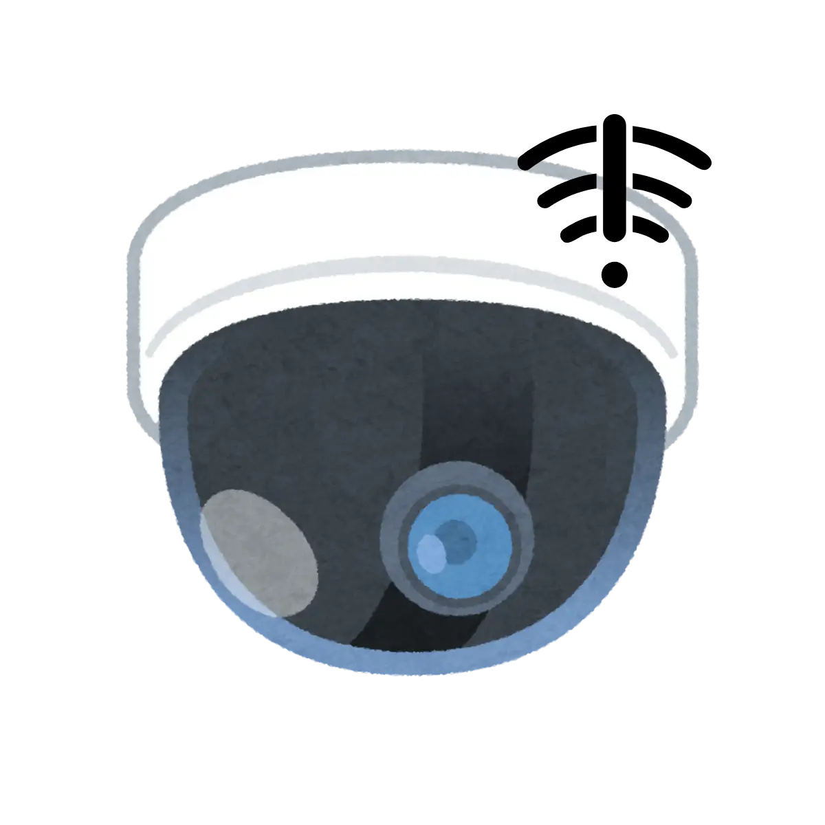 Faulty CCTV system causing gaps in security monitoring and surveillance