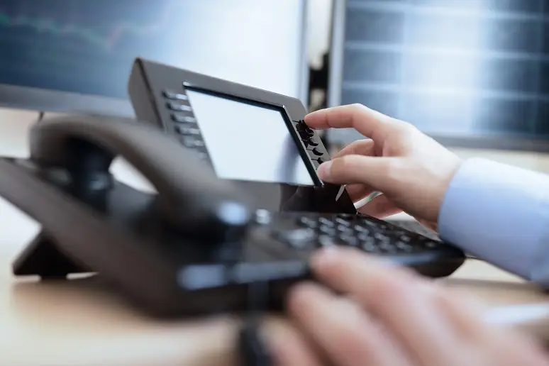 Telephone keypad used for dialing phone numbers