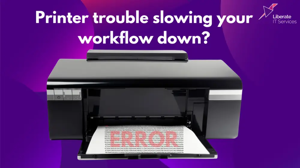 Printer problems causing delays to business productivity and workflow