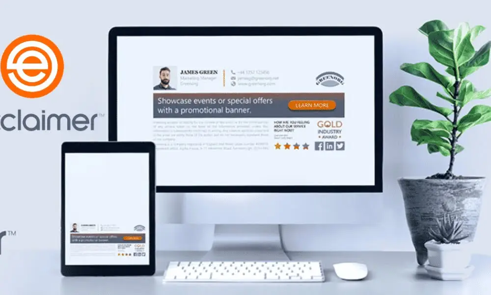 Email signature management with Exclaimer for consistent branding and compliance