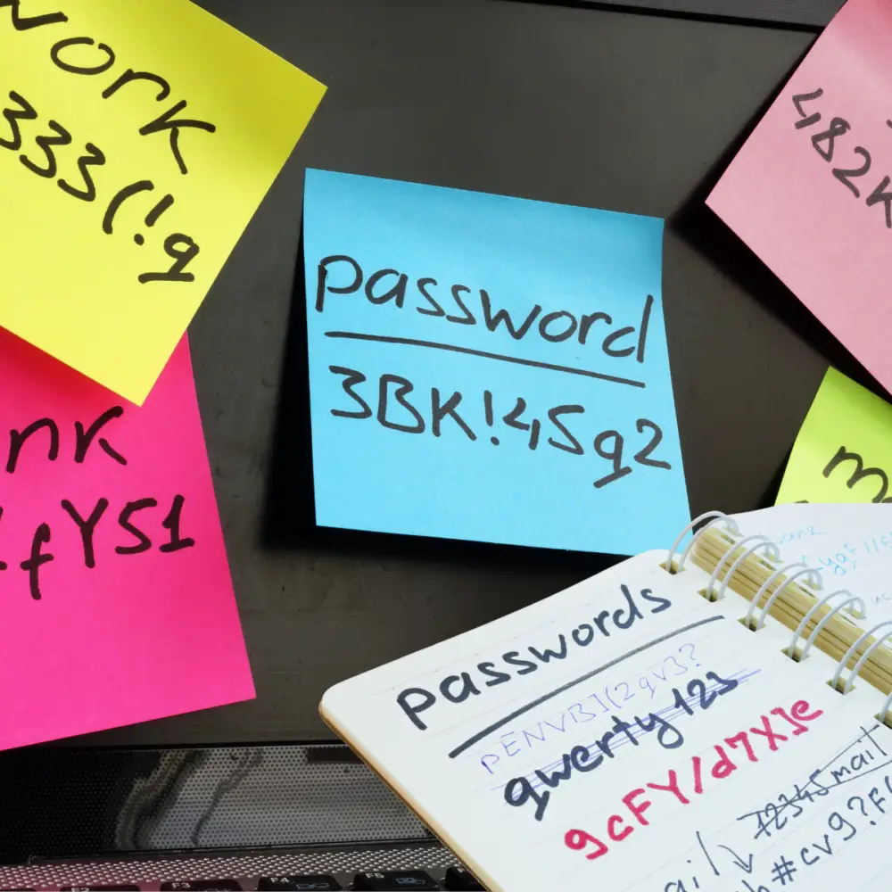 User creating a strong password to improve account security and protect sensitive information