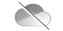 Microsoft OneDrive signed out status icon
