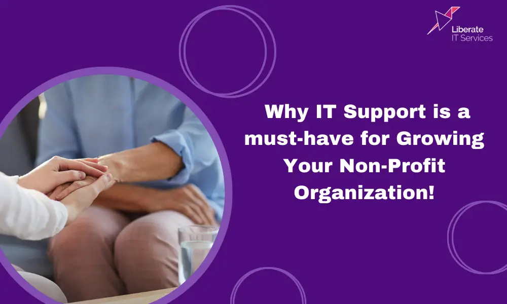 IT support helping a growing non-profit organisation improve security, productivity and operational efficiency